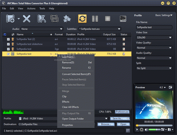 AVCWare Total Video Converter Plus [SOFTPEDIA EXCLUSIVE DISCOUNT: 15% OFF!]
