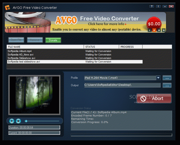 AVGO Free Video Converter