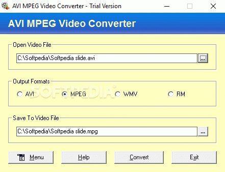 AVI MPEG Video Converter