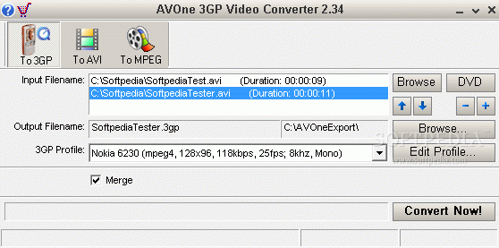 AVOne 3GP Video Converter