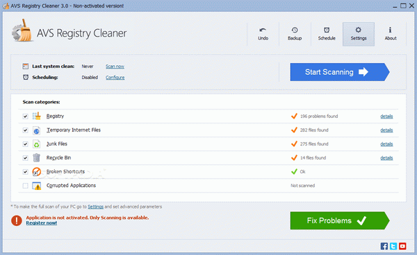 AVS Registry Cleaner