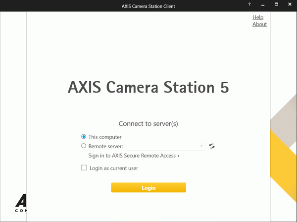 AXIS Camera Station