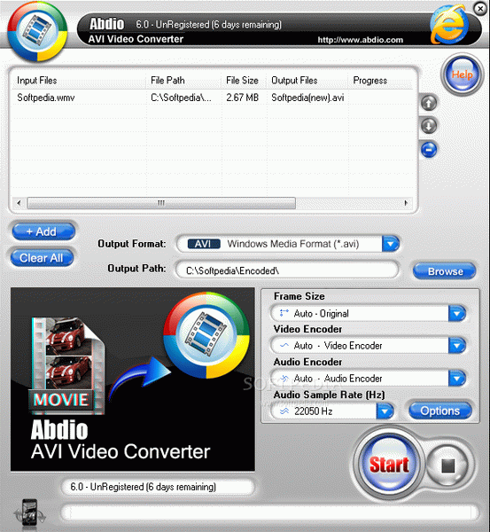 Abdio AVI Video Converter