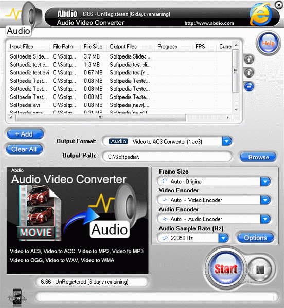 Abdio Audio Video Converter