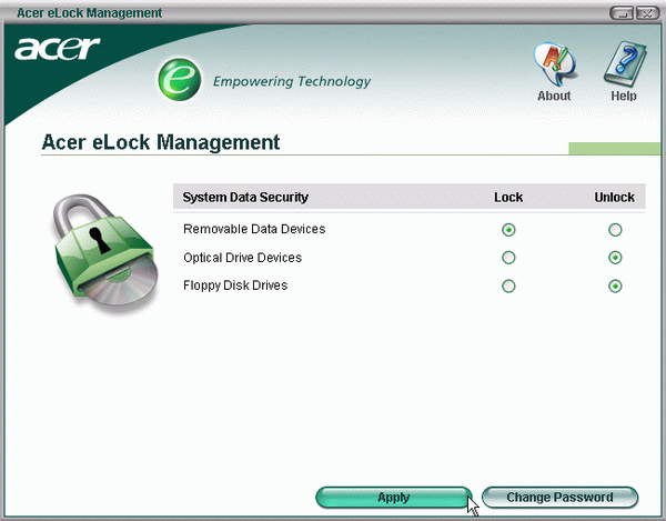 Acer eLock Management