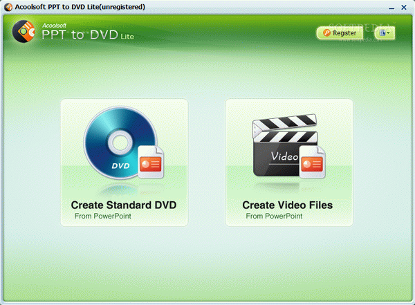 Acoolsoft PPT to DVD Lite