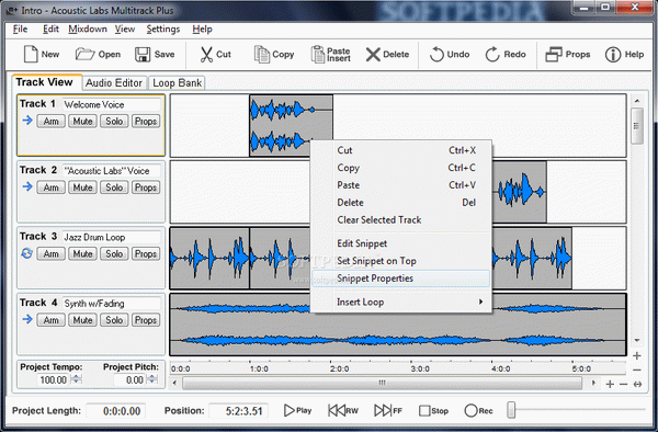 Acoustic Labs Multitrack Plus
