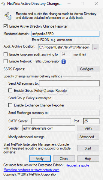 Netwrix Active Directory Change Reporter