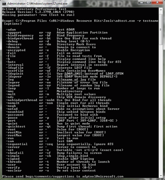 Active Directory Performance Test