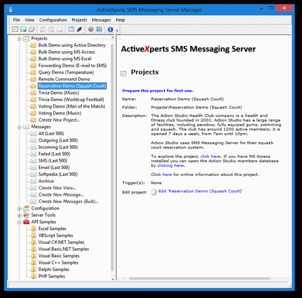 ActiveXperts SMS Messaging Server