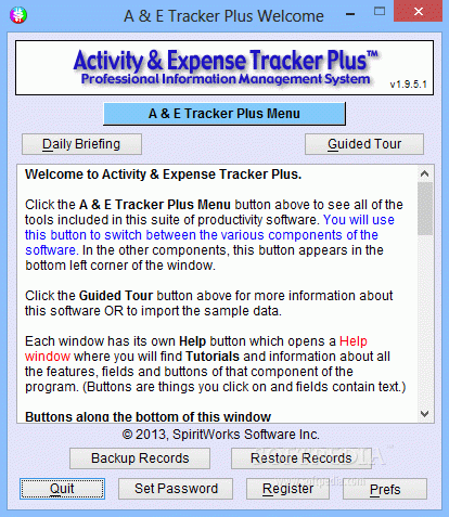 Activity & Expense Tracker Plus
