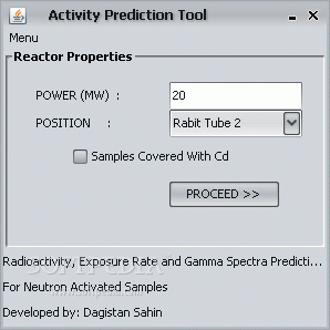 Activity Prediction Tool