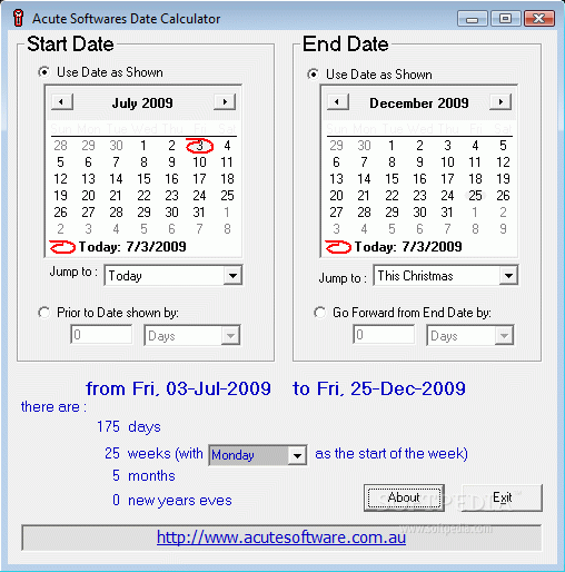 Date Calculator