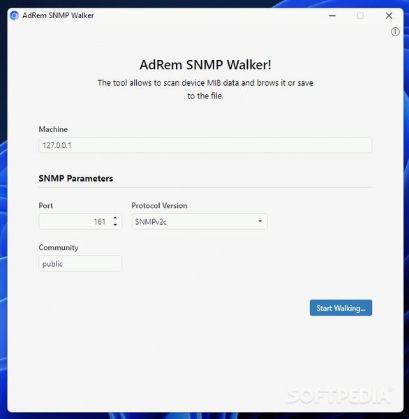 AdRem SNMP Walker