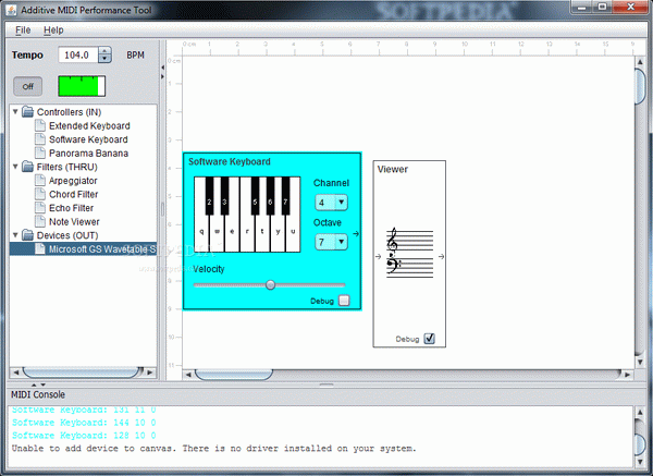 Additive MIDI Performance Tool