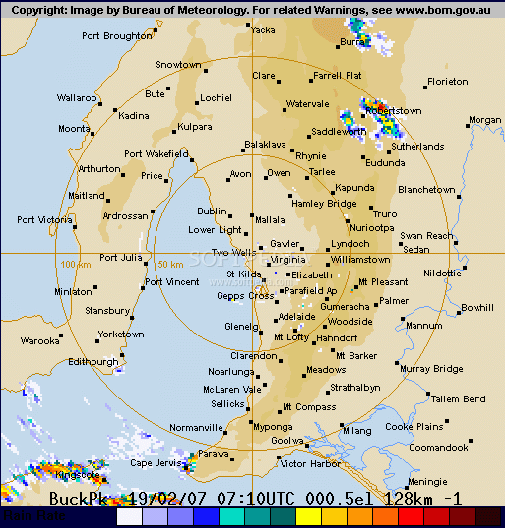 Adelaide weather radar