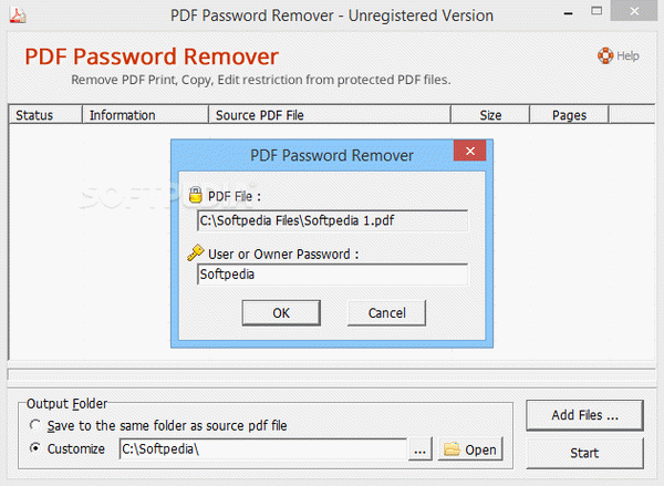 Adept PDF Password Remover