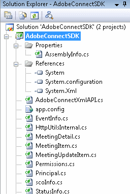 Adobe Acrobat Connect SDK