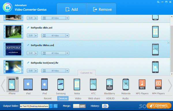 Adoreshare Video Converter Genius