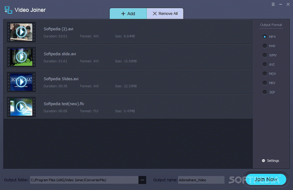 Adoreshare Video Joiner