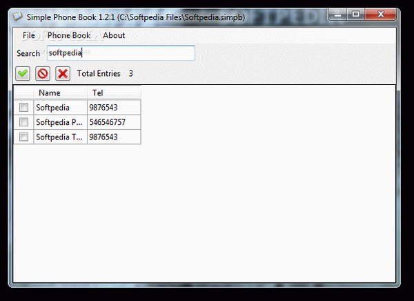 Simple Phone Book