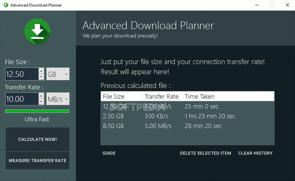 Advanced Download Planner