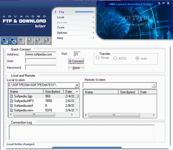 Advanced FTP and Download Helper