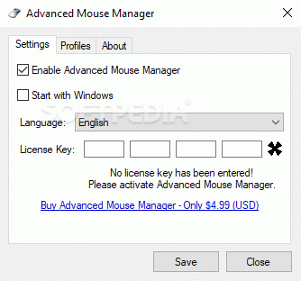 Advanced Mouse Manager