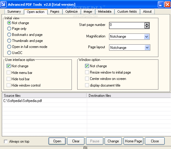 Advanced PDF Tools