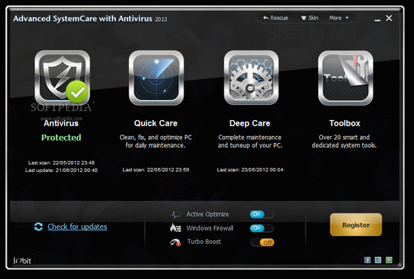 Advanced SystemCare with Antivirus