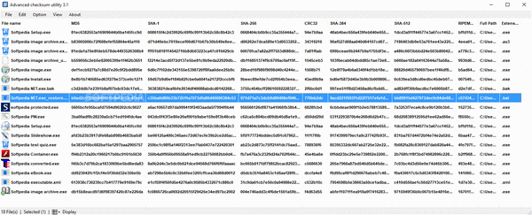 Advanced checksum utility