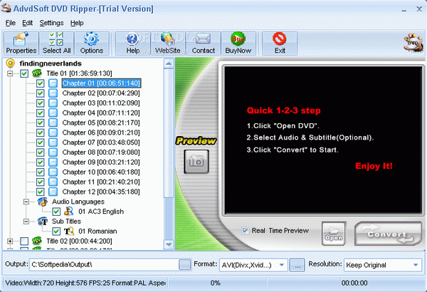 AdvdSoft DVD Ripper