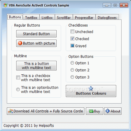 AeroSuite ActiveX Controls