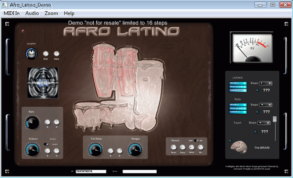 Afro Latin Drums Loops Generator