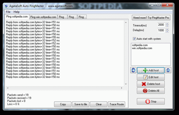 AgataSoft Auto PingMaster