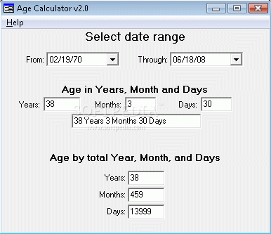 Age Calculator