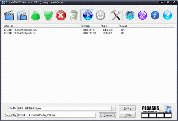 Agile MOV Video Joiner