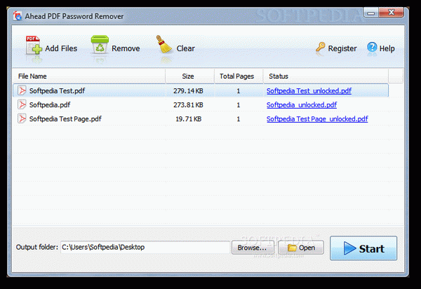 Ahead PDF Password Remover