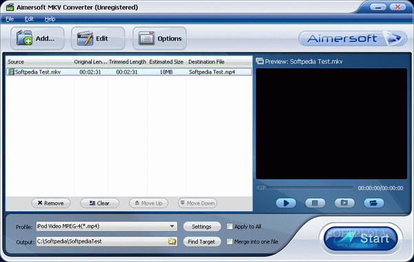 Aimersoft MKV Converter