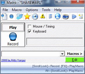 Aldo's Macro Recorder