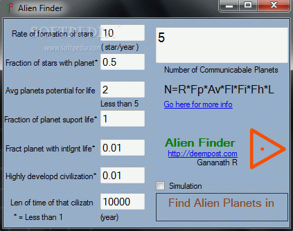 Alien Finder