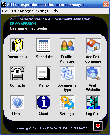 All Correspondence and Documents Manager