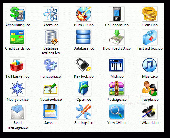 All Toolbar Icons