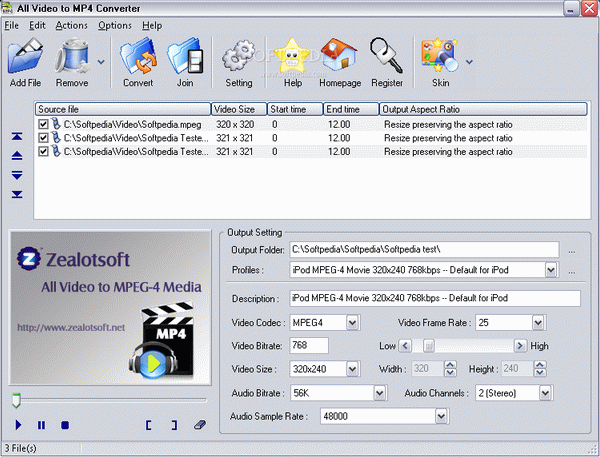 All Video to MP4 Converter