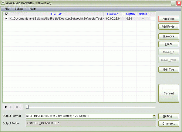 Allok Audio Converter