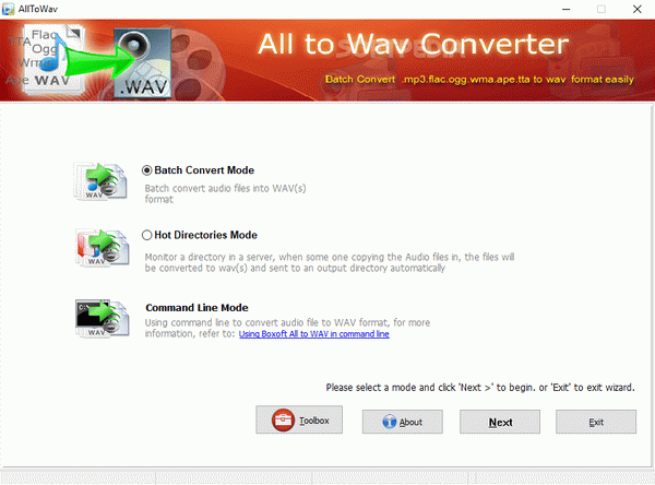 Boxoft All to Wav Converter