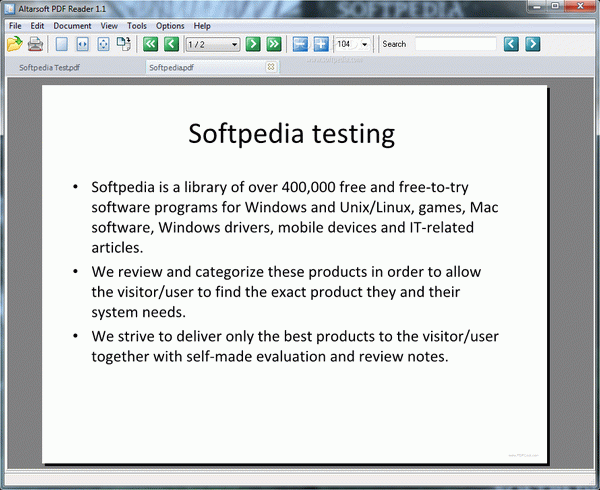 Altarsoft PDF Reader