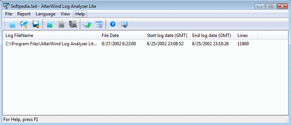 AlterWind Log Analyzer Lite