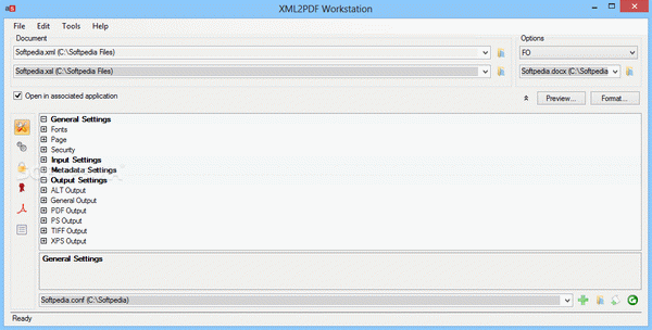 XML2PDF Workstation