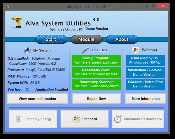 Alva System Utilities